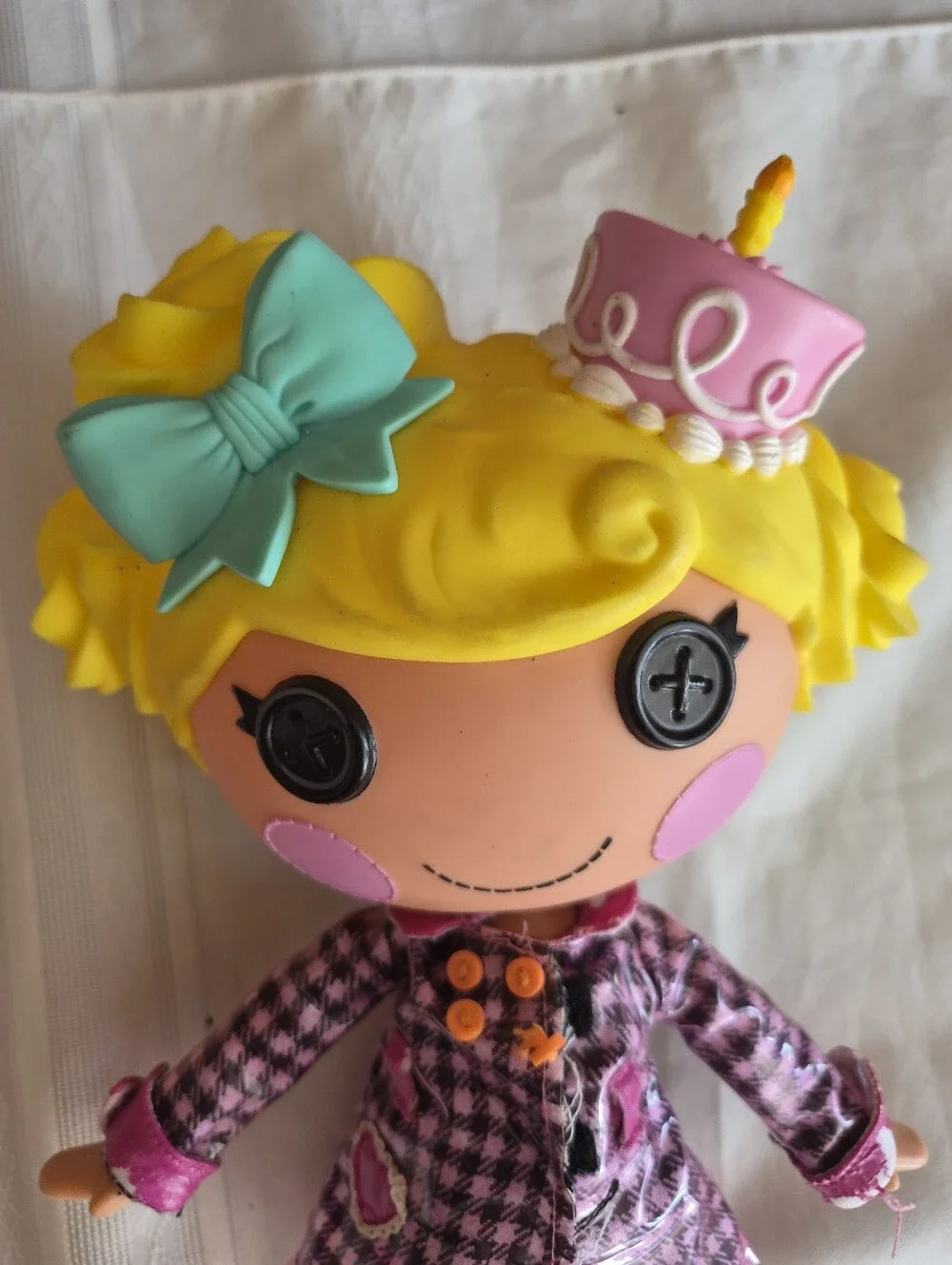Yellow & Pink Party Doll Plush - Kids Toys